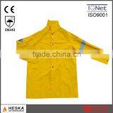 Custom Mens hi Vis Polyester Waterproof Motorcycle Rain Coat thumbnail-1