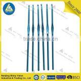 Golden Aluminum Single-head Oxidized Crochet Hooks for Knitting Work thumbnail-5