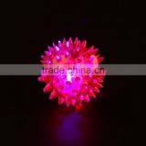 3pcs Dog Puppy Cat Pet Hedgehog Ball Rubber Bell Sound Ball Fun Playing Toy Hot Worldwide thumbnail-4