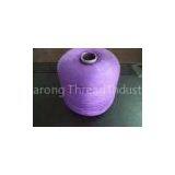 20s/3 Dyeing 100% Polyester Spun Thread , Purple Pink Black