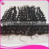 Wholesale Virgin Hair Vendors 13 By 4 Full Lace Frontals With Baby Hair 100% Brazilian Hair Closure Deep Curly thumbnail-1