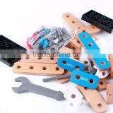 Wood DIY Assembly Helicopter Toy Wooden Educational Toys for Kids thumbnail-2