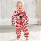 Stripe Baby Long Sleeve Baby Romper Infant Long Sleeve Bodysuit thumbnail-1