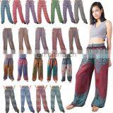 Lofbaz Women's Pattern Printed Wide Leg Palazzo Pants thumbnail-1
