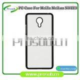 2d Sublimation PC Plastic Blank Smartphone Case Cover for Prosub-MEIZU Meilan Note 3