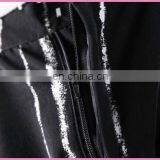 Thick Printed Fabric Pants With Two Pockets Front Zipper thumbnail-3