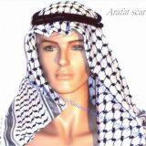 Arafat Jacquard Scarf / Arab Tassels Scarf / Muslim Hijab Scarf / Arabian Shemagh thumbnail-2