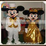 Mickey&minnie Mascot Costume, Plush Couple With Skiing Suit Cosplay Costume thumbnail-5