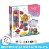 Kids Drawing Toys Painted Graffiti Teapot Set Colorful Diy Doodle