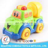 Newest toy truck funny friction power toys cars with light and music