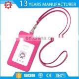 Custom Leather id Card Holder Lanyard thumbnail-1