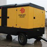185CFM 7BAR Mobile Air Compressor 5.2m3/min 185cfm 7bar 100psi of TWT185D-7V With CE Certificate For Sale