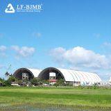 Large Span Steel Space Frame Structure Coal/Cement/Limestone/Clinker/Grain Storage Sheds Structure thumbnail-2