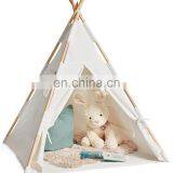 Kids Teepee Tent 100% Cotton Indoor & Outdoor Toddler Play House Eco-friendly Kids Toy Tent thumbnail-2