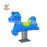Amusement Park Outdoor Garden Plastic Spring Rocking Horse For Sale thumbnail-4