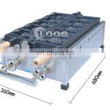 2016 Newest Commercial Use Gas Open Mouth Taiyaki Grill Ice Cream Fish Shaped Machine thumbnail-6