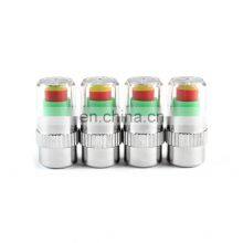 4Pcs Car Auto Tire Free Blood Pressure Monitor Blood Pressure Monitor Watch Gage Alert Sensor Indicator Valve Caps thumbnail-2