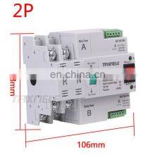 MCB Type Dual Power Automatic Transfer Switch 2P 100A ATS Circuit Breaker Electrical Switch thumbnail-2