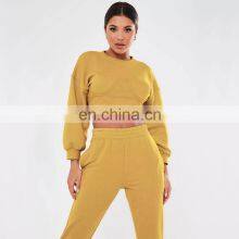 2021 European And American Cross-border Hot Style Sports Women Clothing Autumn And Winter New Thread Stitching Casual Suit thumbnail-3