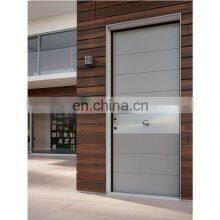 Modern Front Wood Steel Armored Door Europe Security Door