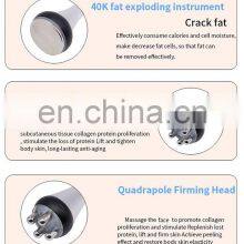 Vacuum Cavitation System Except Cryolipolysis Slimming Machine CAVITATION VACUUM LASTER MULTIPOLE RF Ems thumbnail-4
