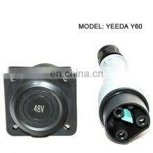 High Quality DC Connector Waterproof Yeeda 48V Connector thumbnail-3