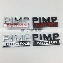 High Quality Custom Zinc Alloy Car Sticker Gelatin Sponge Car Emblem Badge thumbnail-2