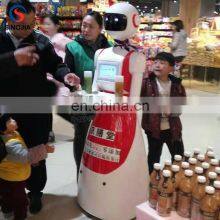 Full Automatic Robot Restaurant Service Intelligent Food Delivery Robot Machine / Robot Food Serving thumbnail-5