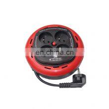 Ingelec Brand 4 Gang French Round Extension Cable Reel Socket With