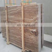 New Model Premium Quality Hot Sale Brown Noche Travertine Slab Vein Cut Made in Turkey Model Code CEM-SLB-04-02 thumbnail-4