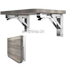 90 Degree Metal Wall Floating Adjustable Steel Shelf Bracket For Furniture thumbnail-2