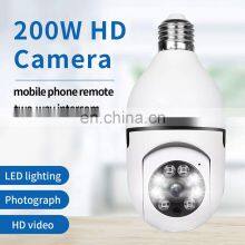 Wifi Panorama Camera Horizontal View 360 Degree CCTV Bulb Camera thumbnail-5