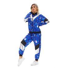 Disco King Costume and Women's 70's Shining Disco Fever Mamma Costume Novelty Clothing for Parties and Festivals thumbnail-4