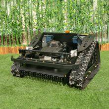 Remote Control Mower With Tracks, China Tracked Robot Mower Price, Remote Controlled Grass Cutter for Sale thumbnail-4