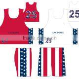 Sublimated Team Gear Custom Men's Lacrosse Uniforms Reversible Pinnies thumbnail-1