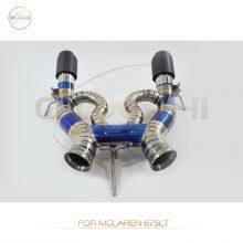 Exhaust Titanium Catback for Mclaren 675LT/720S Electronic Valve High-performance Automotive Exhaust Parts thumbnail-1