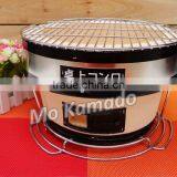 Table Top Grill Japanese Barbeque Charcoaling Table Grill Fire Pit Hibachi thumbnail-4