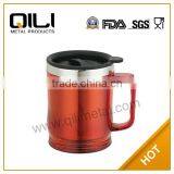Hot Sell Stainless Steel Cup Thermal Tumblers Car Mugs With Handle thumbnail-1
