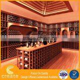 Maple Acrylic Wine Display Cabinets Glass Wine Bar Cabinet thumbnail-6