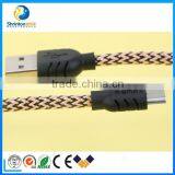 Colorful Micro Braided Usb Cable Sync Date and Charging for Android Phone thumbnail-4