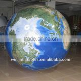 Helium inflatable earth globe/ inflatable earth ball