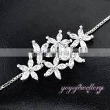 Zircon Design Stone Gold Model Copper Bracelet thumbnail-3