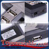 Portable Multi Usb Charger Mirco Usb 2.0 4 Port Spliter Hub For Samsung thumbnail-6