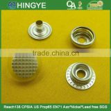 15mm Plastic Snap Button with metal base For Clothes -- MA5477
