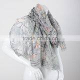Lady Fashionable Women Long Custom Chinese Long Fashion Spring Scarf Wholesale thumbnail-4