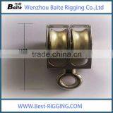 2mm HARDWARE RIGGING DOUBLE WHEEL RIGID PULLEY thumbnail-4
