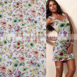 Fabric for Printing 100 Polyester Flower Printed Fabric Print Knit Fabric