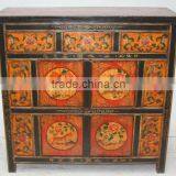 Chinese Antique Tibetan Cabinet