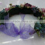 HL015 New Artificial Flower Crown/tiara Flower Crown/wedding Flower Crown Wreath Headband Flower thumbnail-3