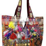 Vintage Banjara Bag Tribal Hand Embroidery Handmade Indian Banjara Bag thumbnail-1